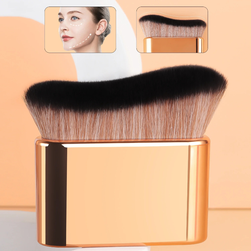 Beauty Makeup Products - 1-delige handmake-upborstel, foundationborstel, gebogen borstel, zachte