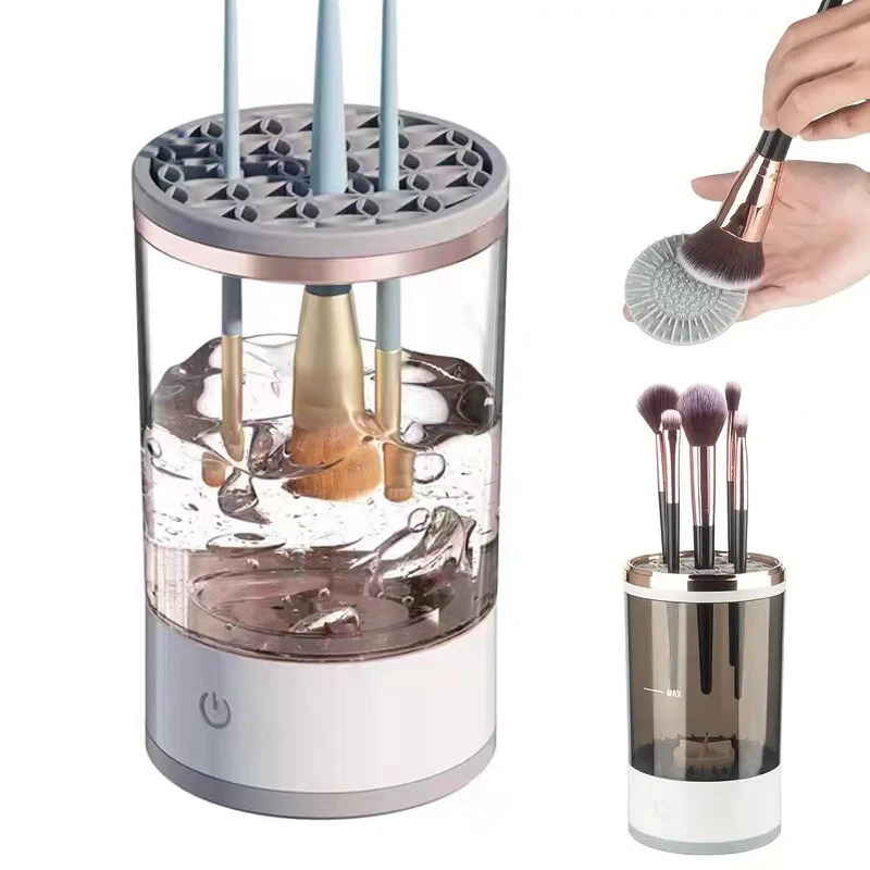 Beauty Makeup Products - Automatische elektrische make-up kwastenreiniger met USB-aansluiting,