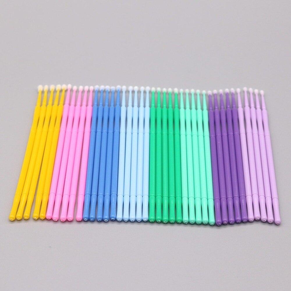 Blush Brush Kabuki - 100 stks/partij Micro Borstels Make Up