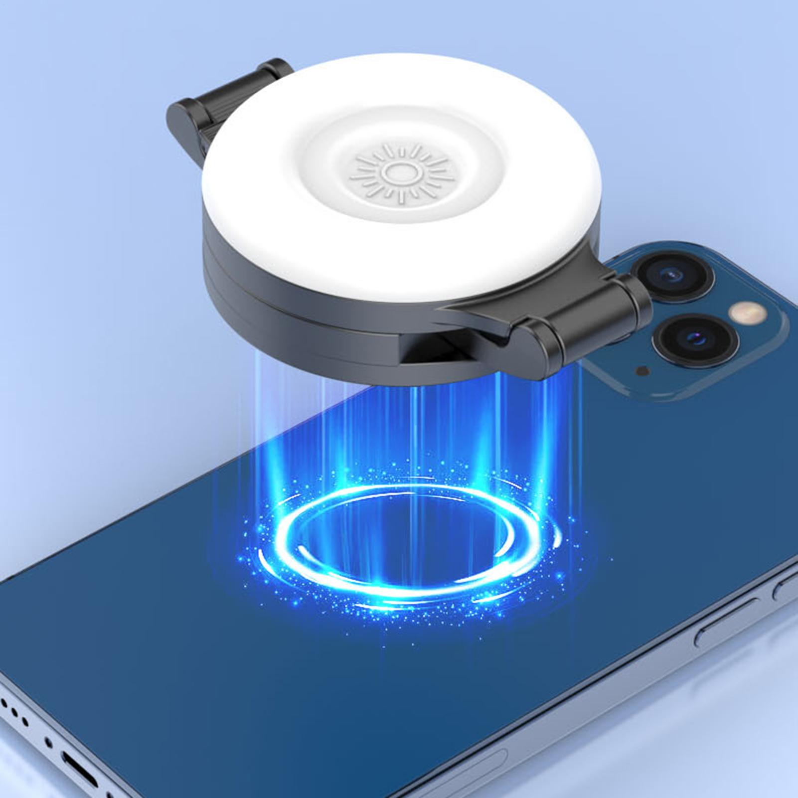 Beauty Works Makeup - Magnetisch selfie-licht Dimbare zachte zaklamp met