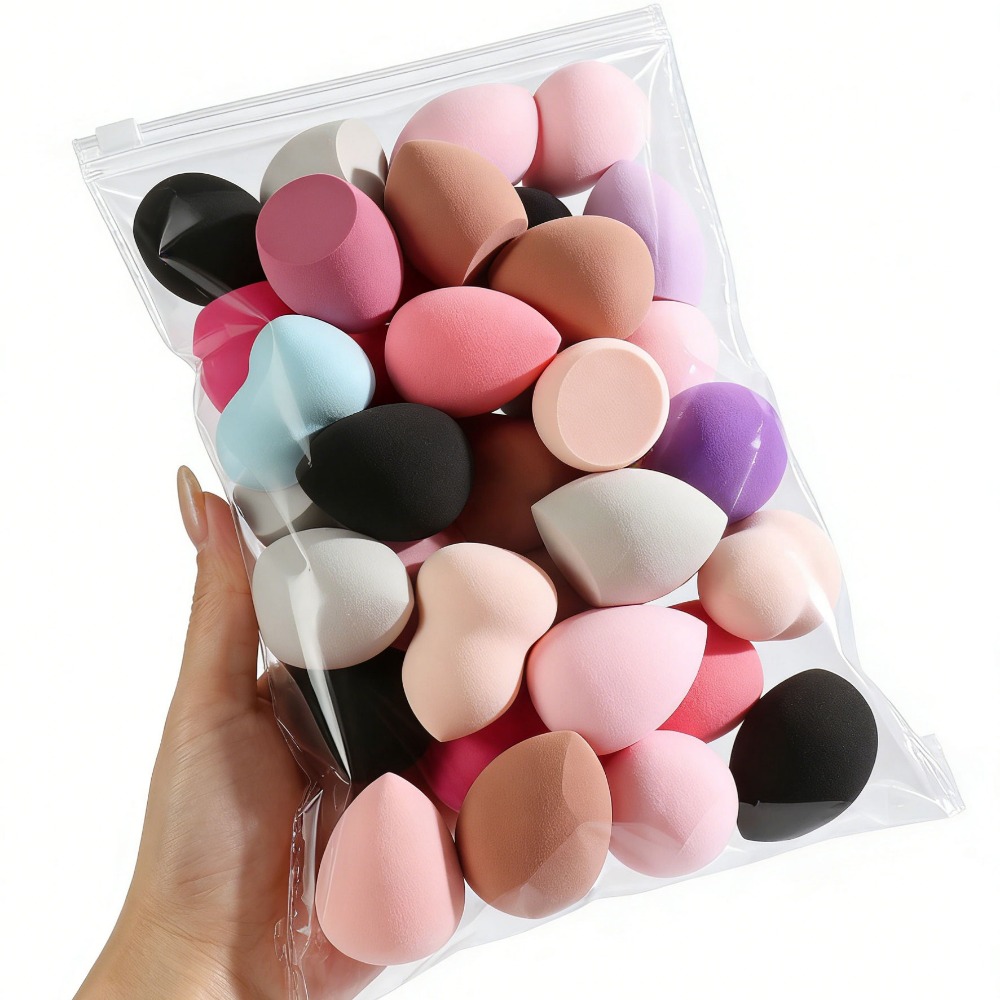 Beauty Bay Makeup - 4x6cm Schoonheidsspons 6/12/24 Stuks Willekeurige Kleur