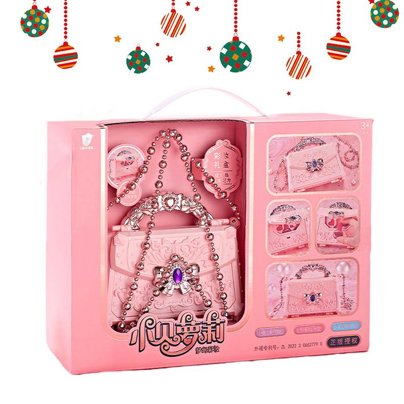 Beauty Real Makeup - Make-upset voor meisjes Roze koetsvorm Make-upkits