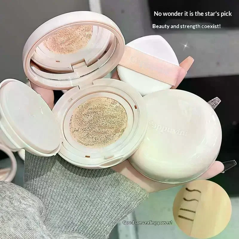 Concealer Full Coverage - Cappuvini Air Cushion BB Cream Hydraterende