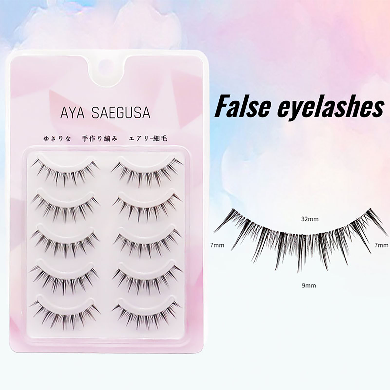 Beauty Makeup Looks - Wimpers Wimpers 6-12Mm Fee Look Zachte