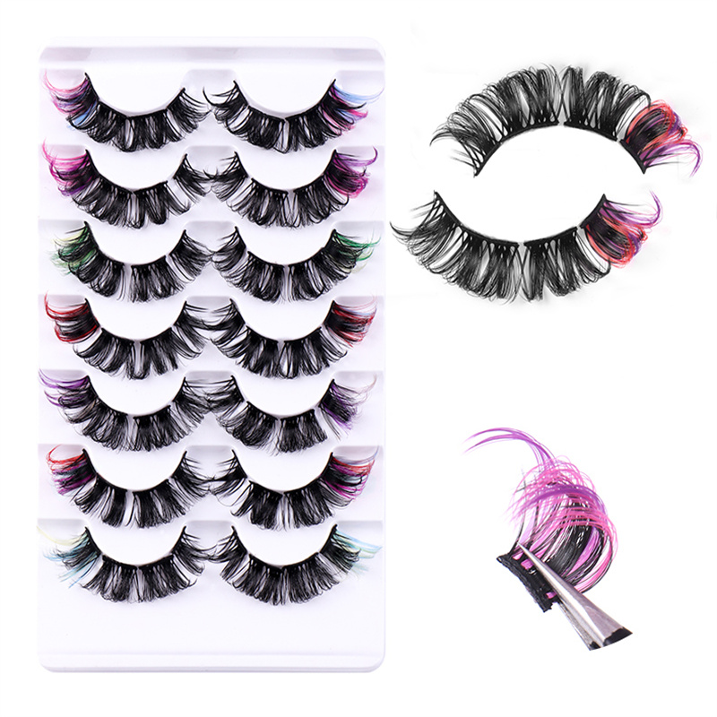 Beauty Makeup Looks - Natuurlijke look Curling Synthetische vezels Gesegmenteerde