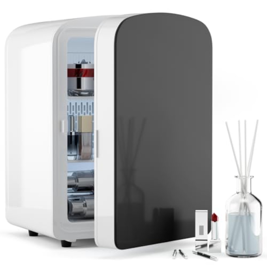 Beauty Makeup Desk - 9L Minikoelkast voor slaapkamer, auto, studentenhuis,