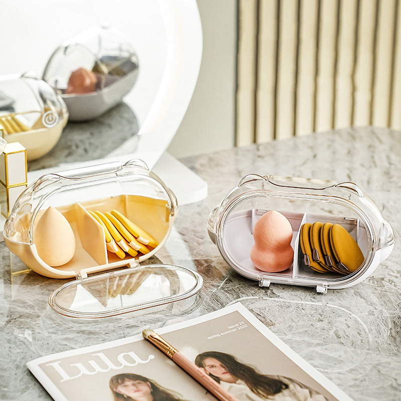 Draagbare make-up spons etui c - Beauty Bay Makeup recensie en prijs