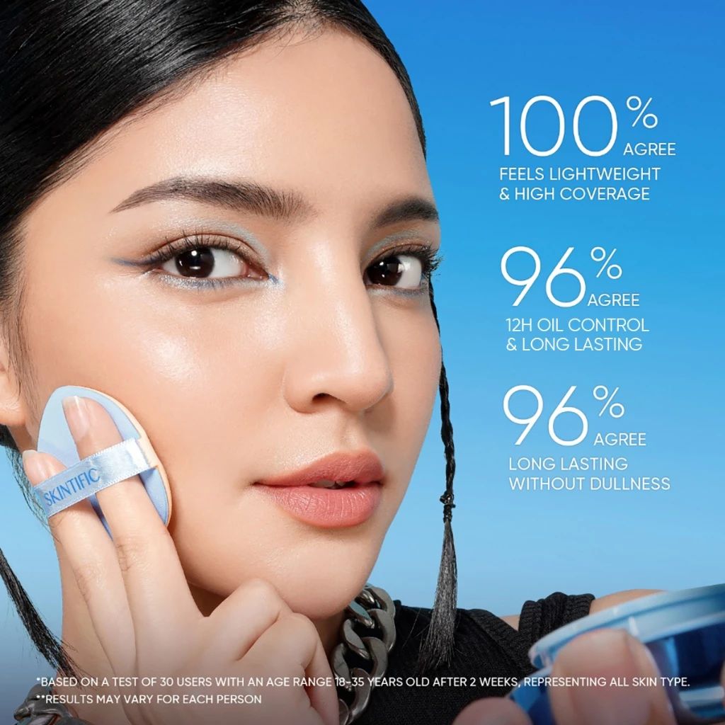 SKINTIFIC Perfect Stay Cushion - Concealer Full Coverage recensie en prijs