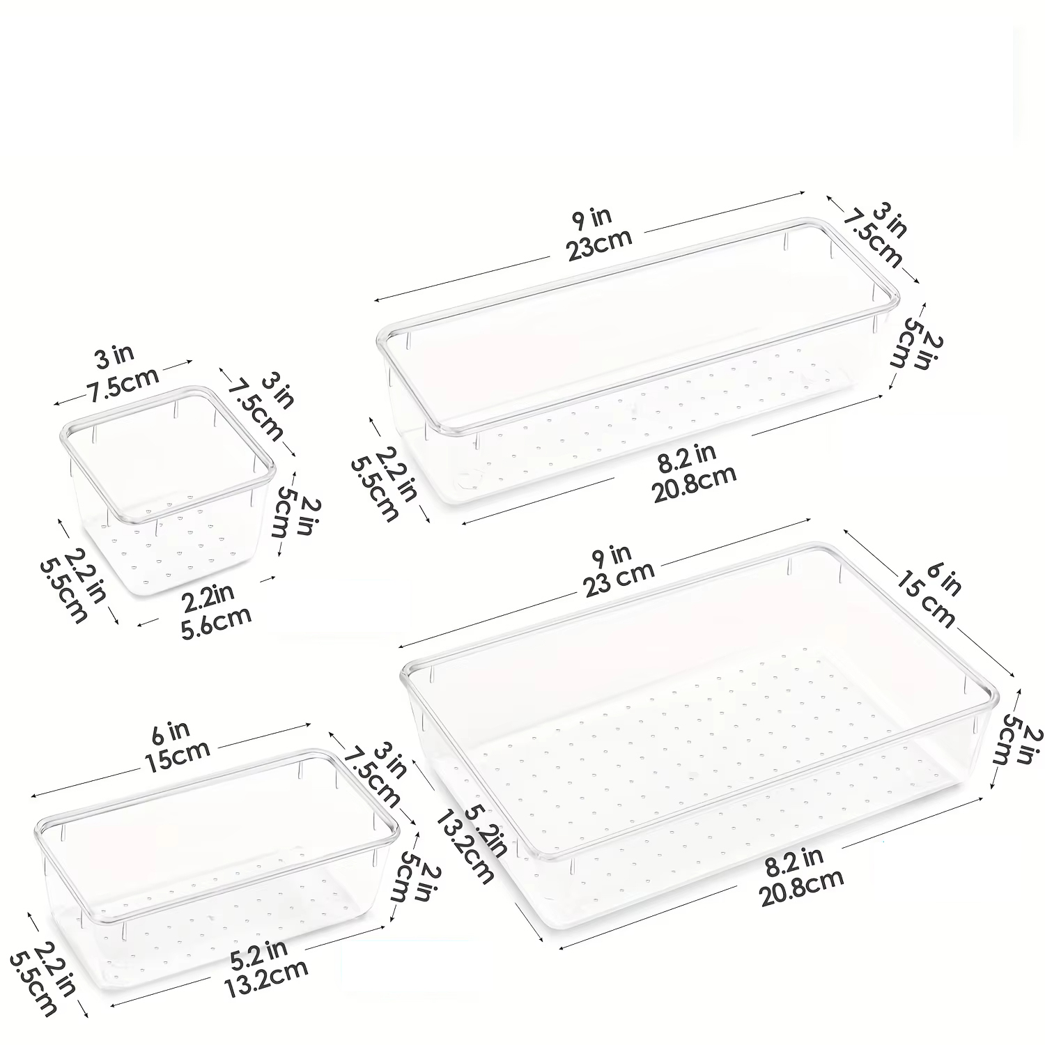6/9/12-pack lade-organizers do - Beauty Makeup Desk recensie en prijs