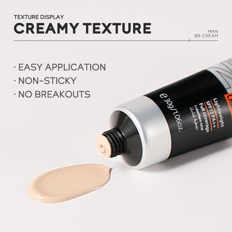 BB-crème voor heren, volledige - Concealer Full Coverage recensie en prijs