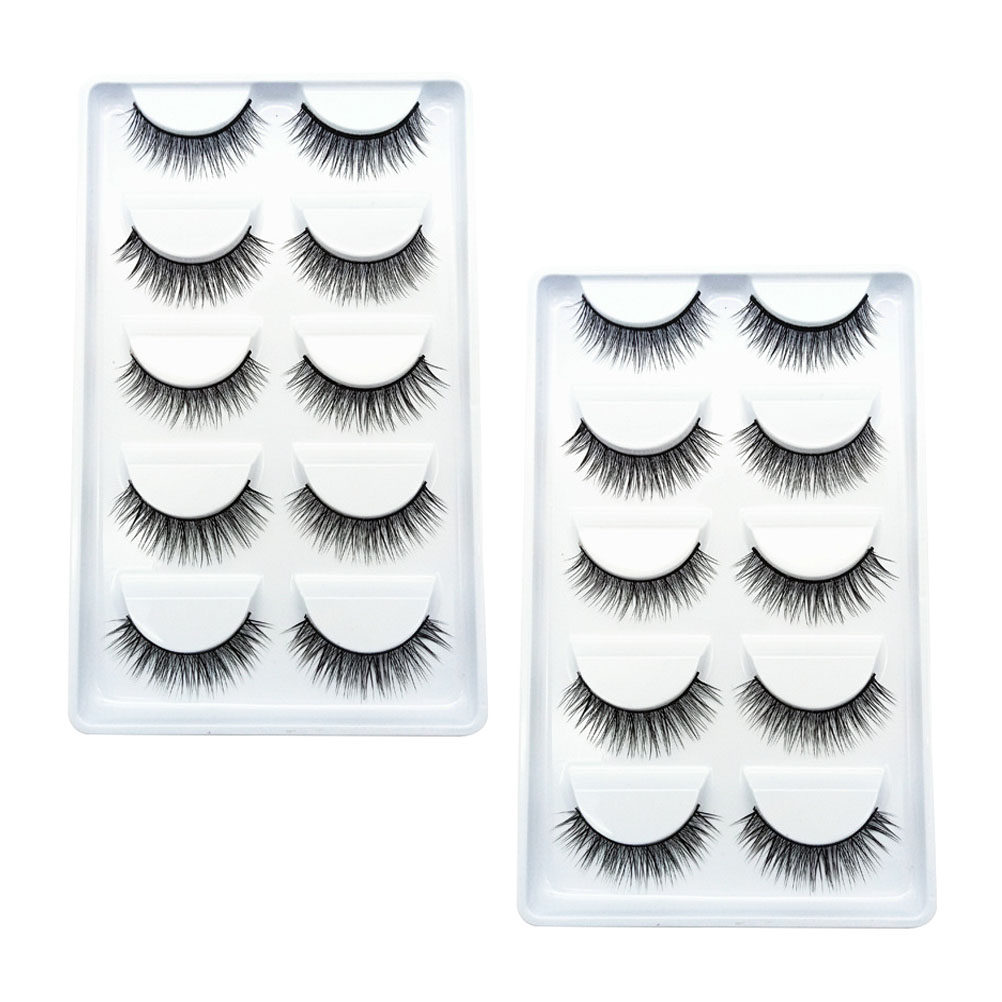 10 paar natuurlijke valse wimp - Beauty Makeup Looks recensie en prijs