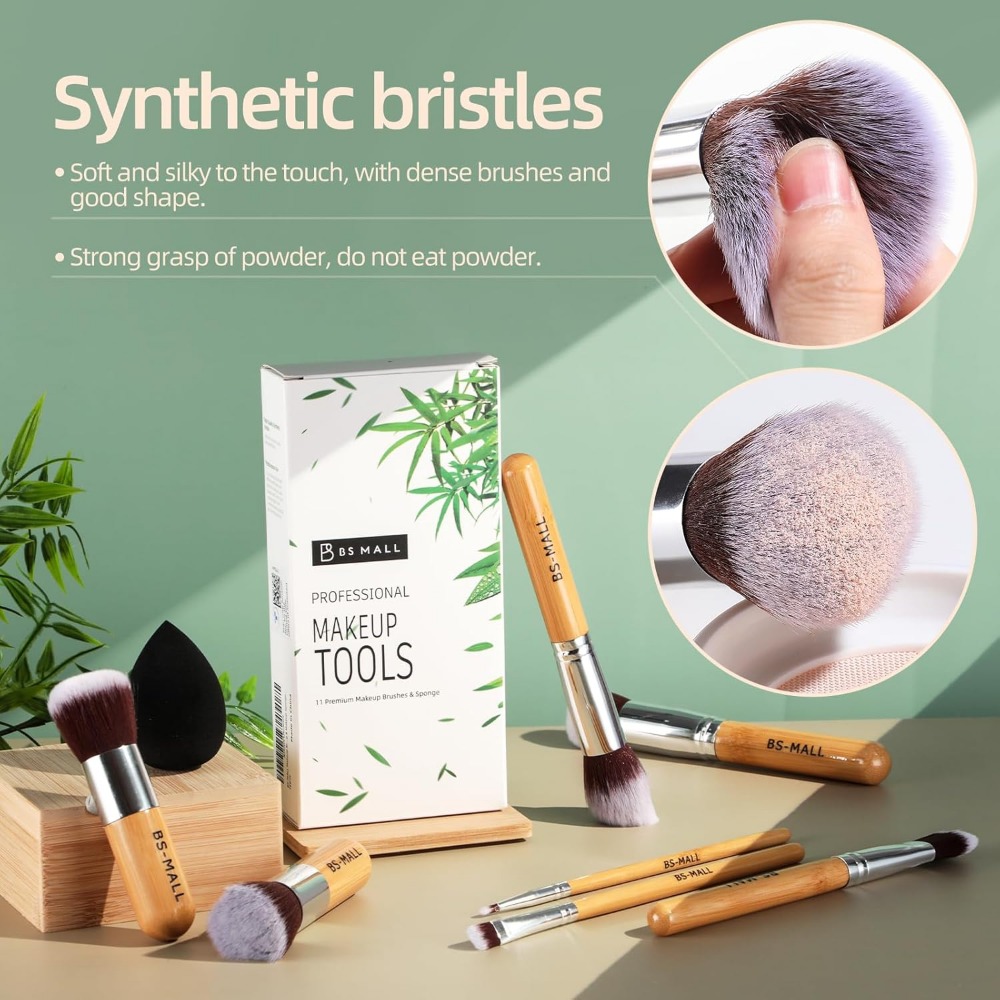 BS-MALL Make-Up Kwasten Set 11 - Blush Brush Kabuki recensie en prijs