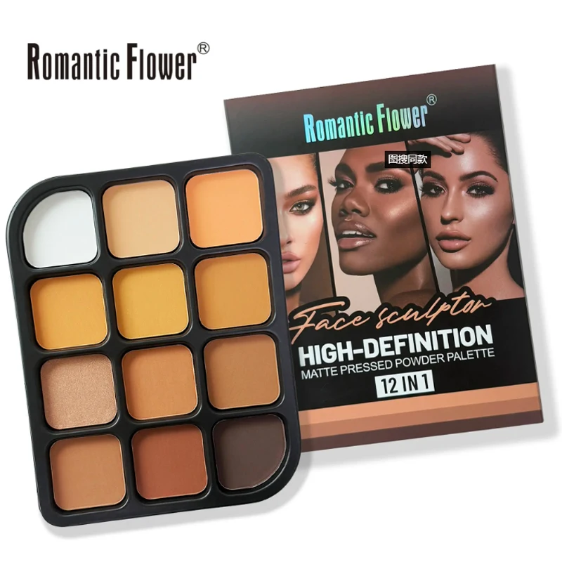 Diepe huid 12-kleuren mat cont - Concealer Full Coverage recensie en prijs