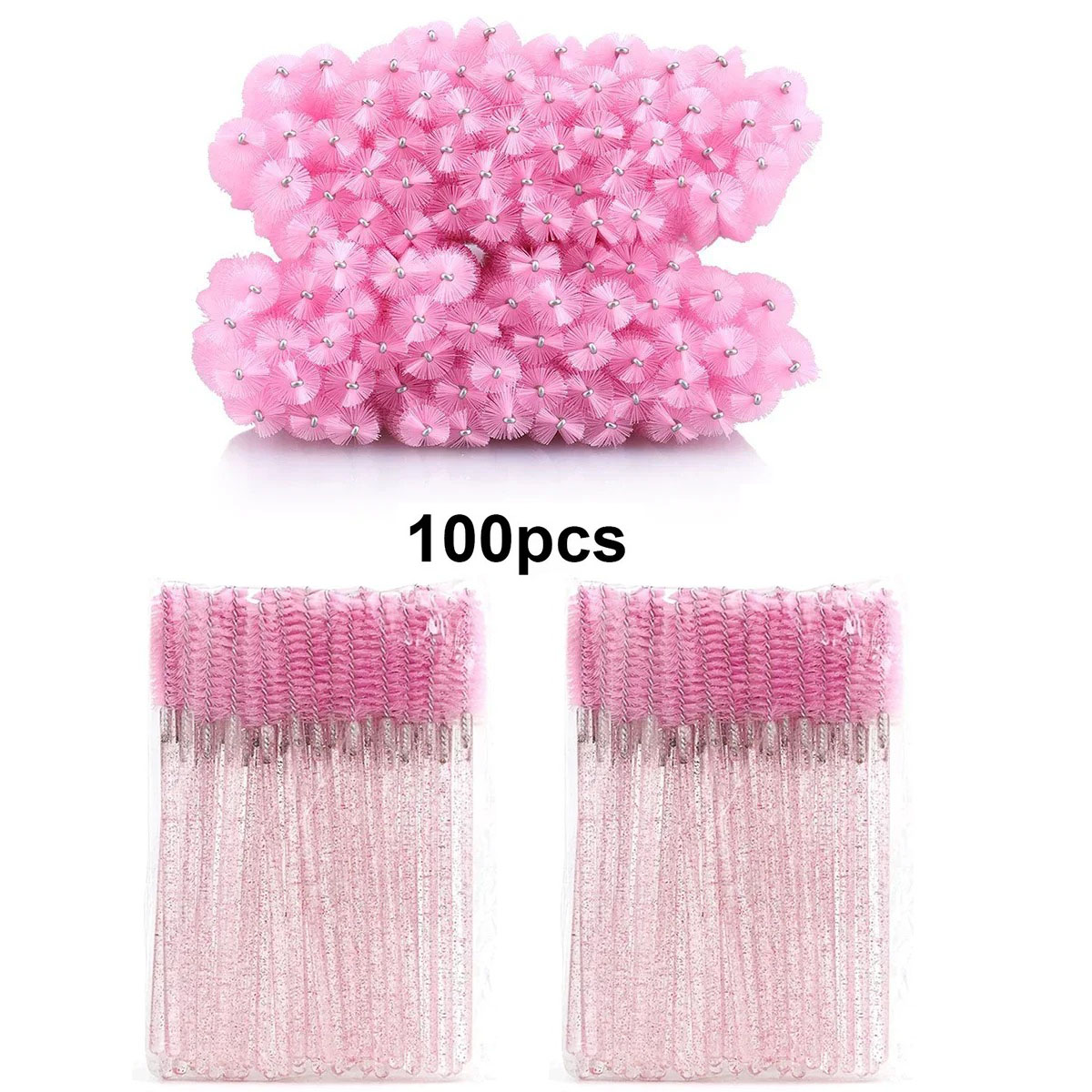 100 Stuks Wegwerp Wimperborste - Beauty Makeup Products recensie en prijs