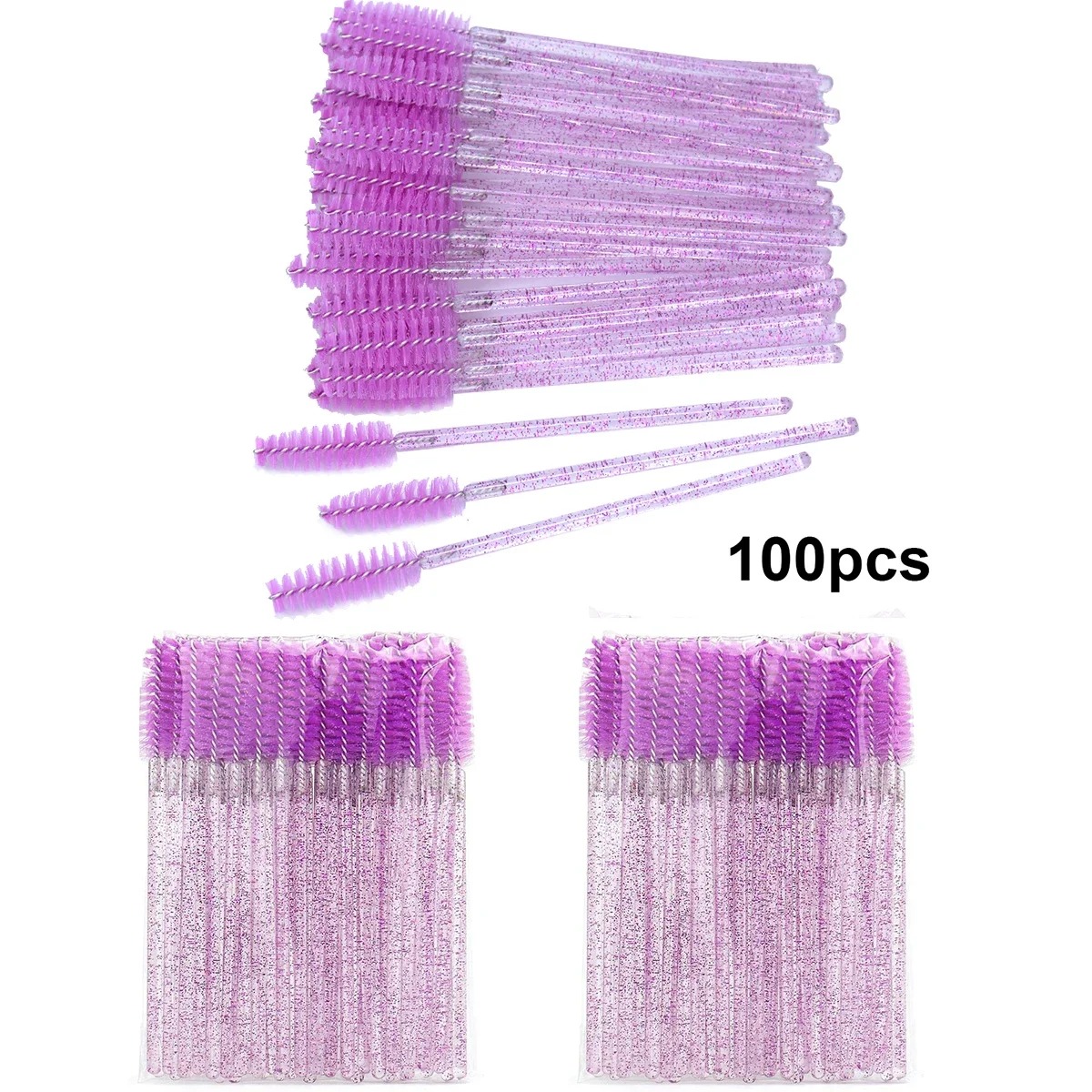 100 Stuks Wegwerp Wimperborste - Beauty Makeup Products recensie en prijs