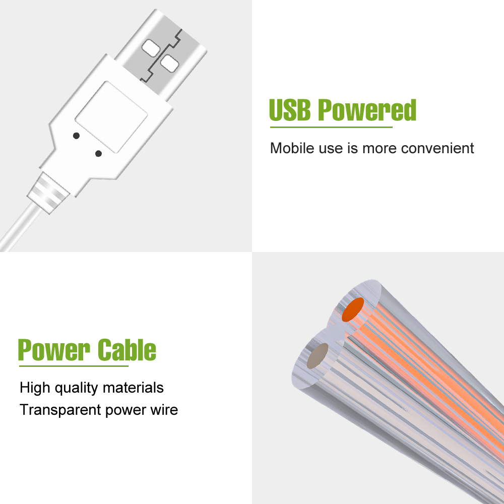 LED-spiegellamp USB kaptafella - Beauty Makeup Desk recensie en prijs