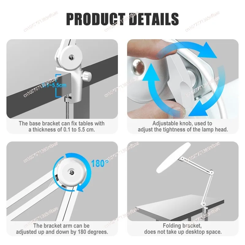 LED-bureaulamp met lange arm M - Beauty Works Makeup recensie en prijs