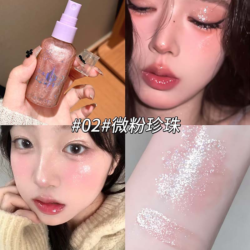 Body Glitter Spray Diamond Fin - Beauty Makeup Looks recensie en prijs