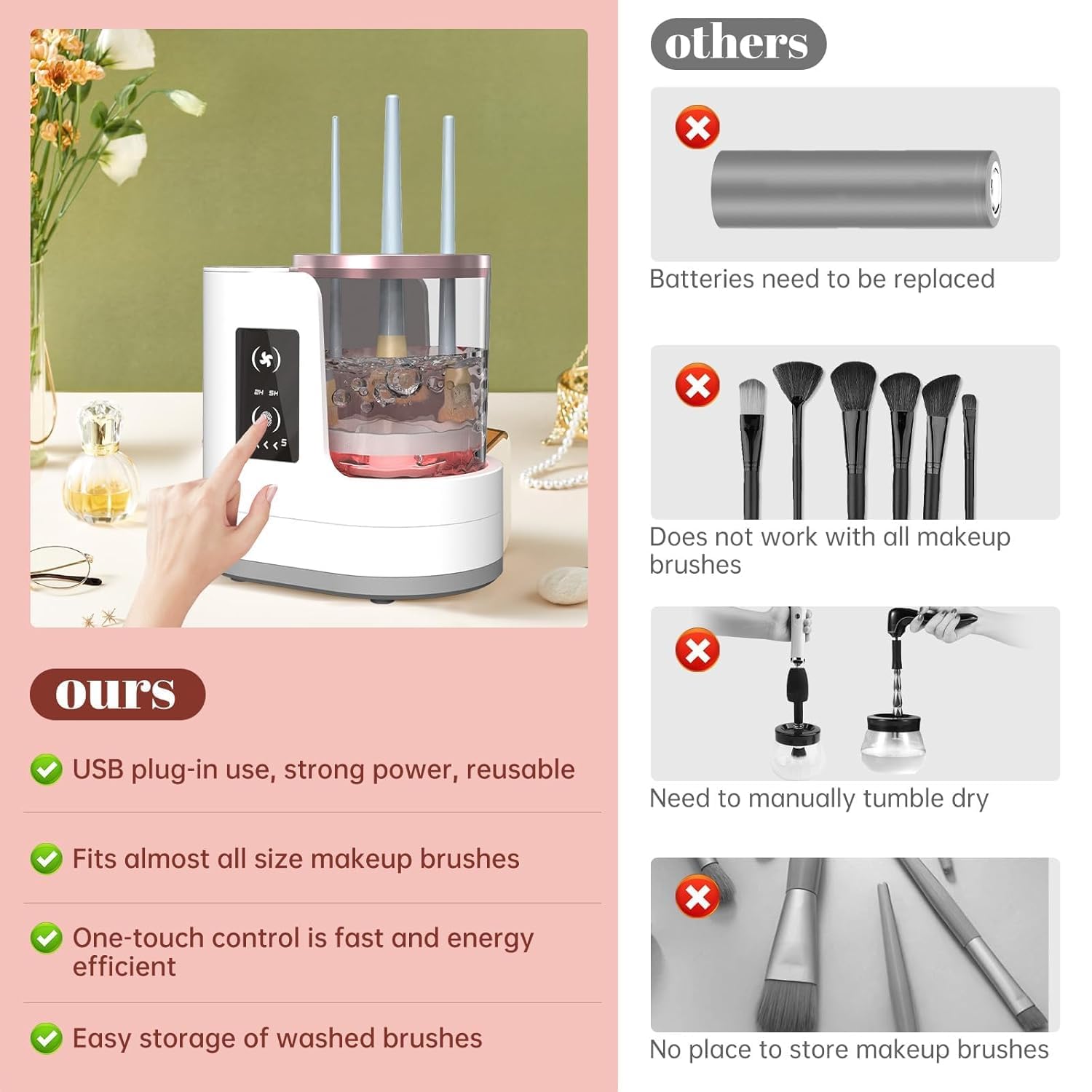 Automatische roterende make-up - Beauty Makeup Products recensie en prijs