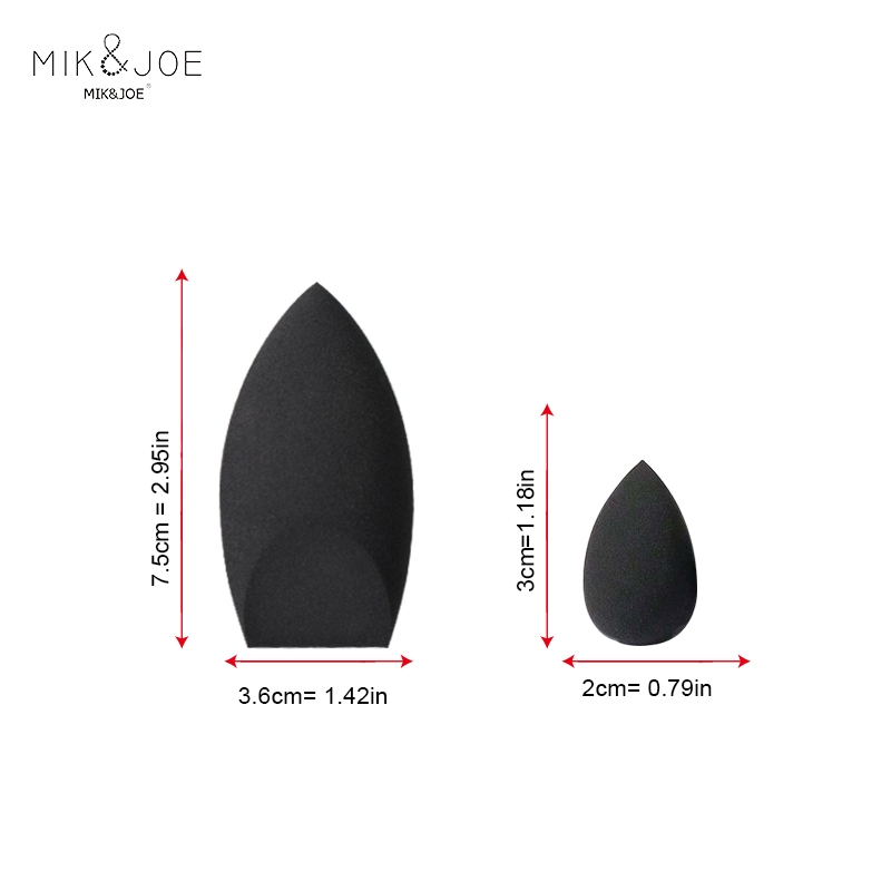 2 stuks Black Beauty Sponge Eg - Beauty Makeup Desk recensie en prijs