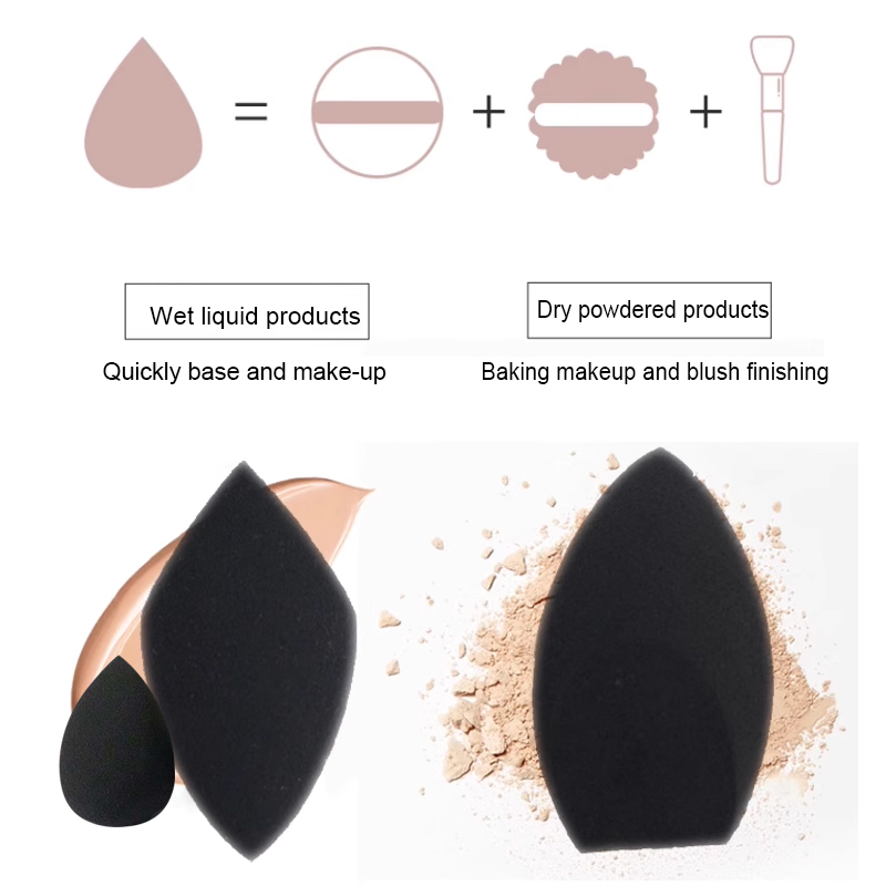 2 stuks Black Beauty Sponge Eg - Beauty Makeup Desk recensie en prijs