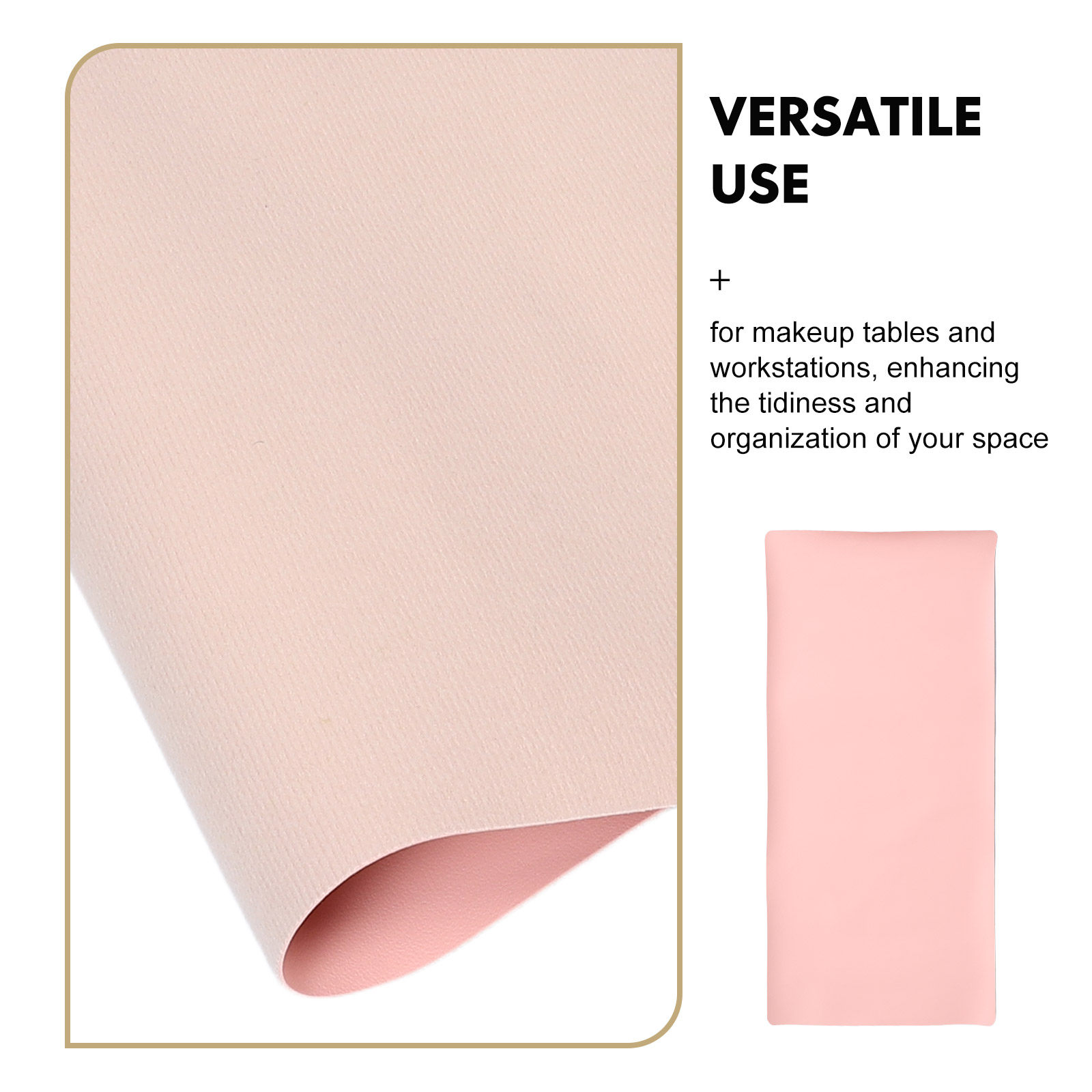 Waterdichte mat roze 40x80cm b - Beauty Makeup Desk recensie en prijs