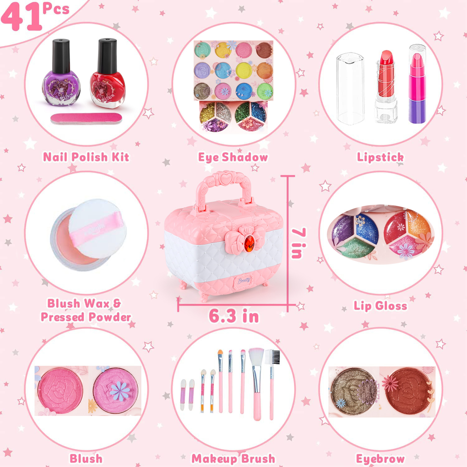 Kinder Make-Up Speelgoed Kit V - Beauty Real Makeup recensie en prijs