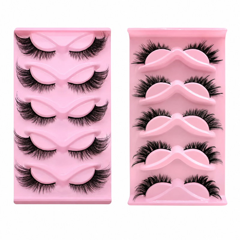 5 Paar 2 Stijlen Pluizige Nepw - Beauty Makeup Looks recensie en prijs
