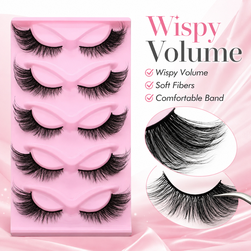5 Paar 2 Stijlen Pluizige Nepw - Beauty Makeup Looks recensie en prijs