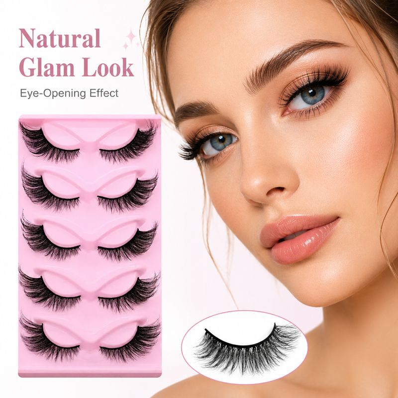 5 Paar 2 Stijlen Pluizige Nepw - Beauty Makeup Looks recensie en prijs