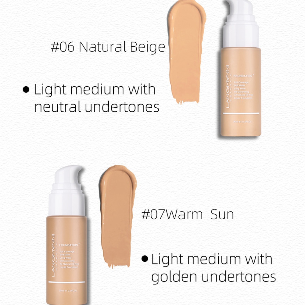 Langmanni Matte Foundation Ful - Concealer Full Coverage recensie en prijs