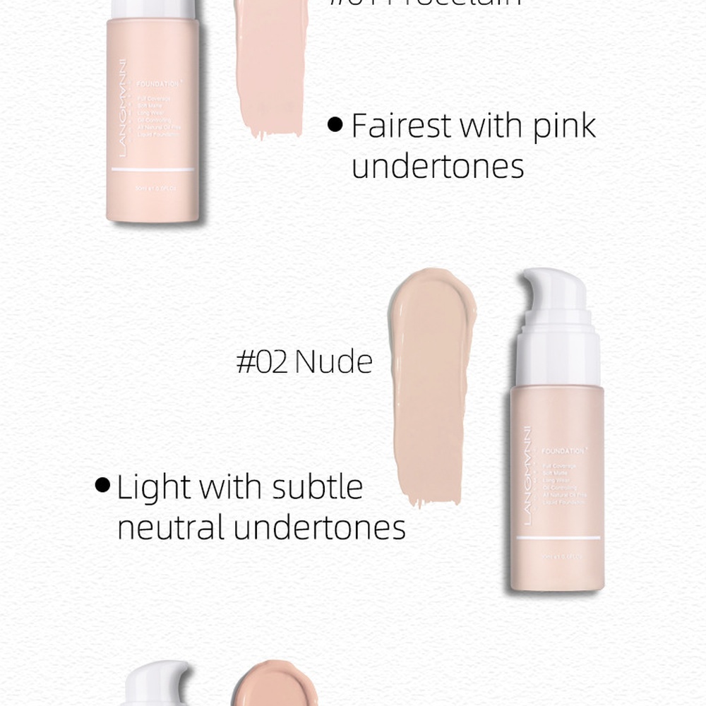 Langmanni Matte Foundation Ful - Concealer Full Coverage recensie en prijs