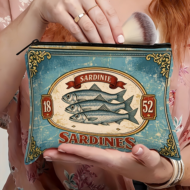 Retro make-uptas met sardinepr - Beauty Works Makeup recensie en prijs