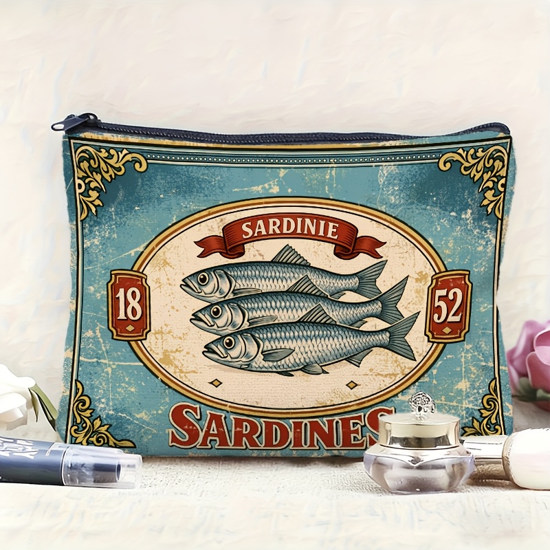 Retro make-uptas met sardinepr - Beauty Works Makeup recensie en prijs