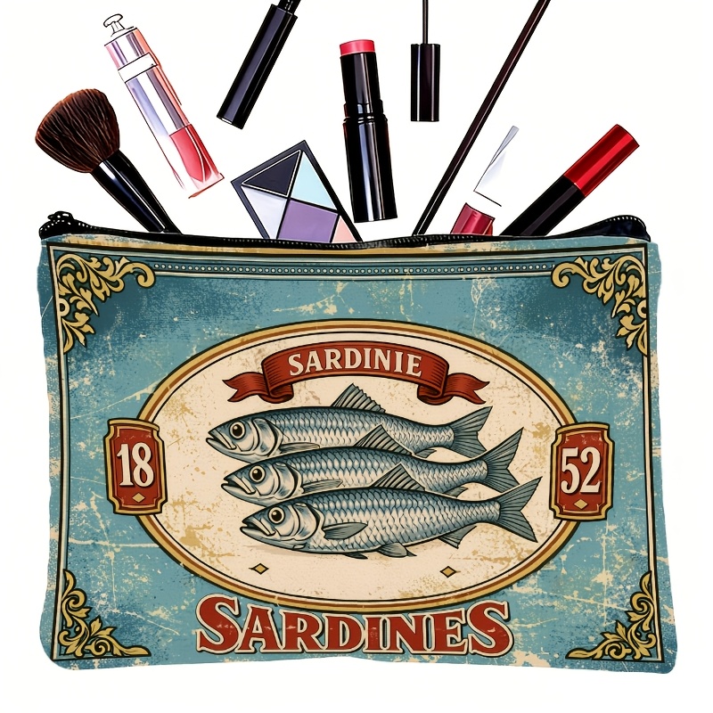 Retro make-uptas met sardinepr - Beauty Works Makeup recensie en prijs