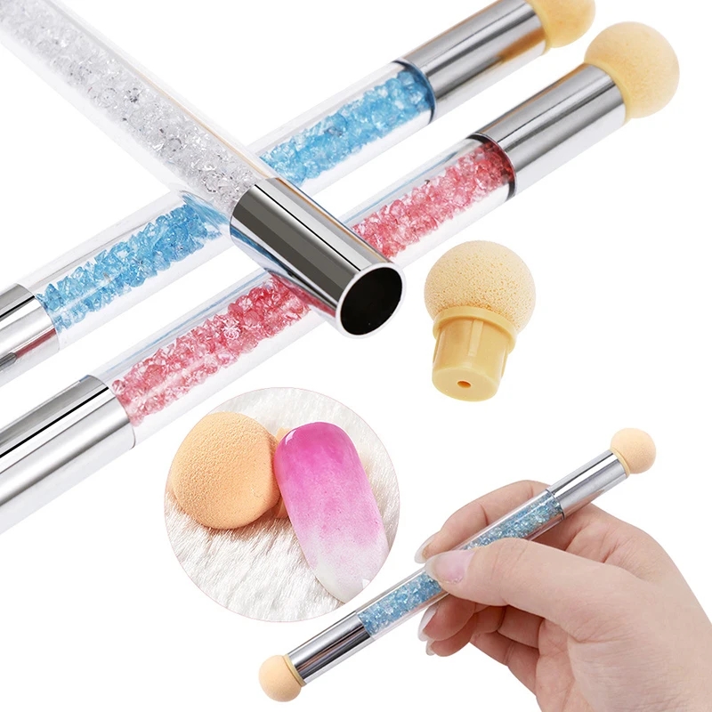 Ronde scherpe kop sponskoppen  - Blush Brush Kabuki recensie en prijs