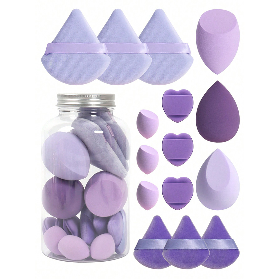 Set van 15 make-upsponzen met  - Beauty Makeup Desk recensie en prijs